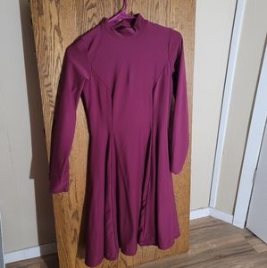 Long sleeve thermal dress